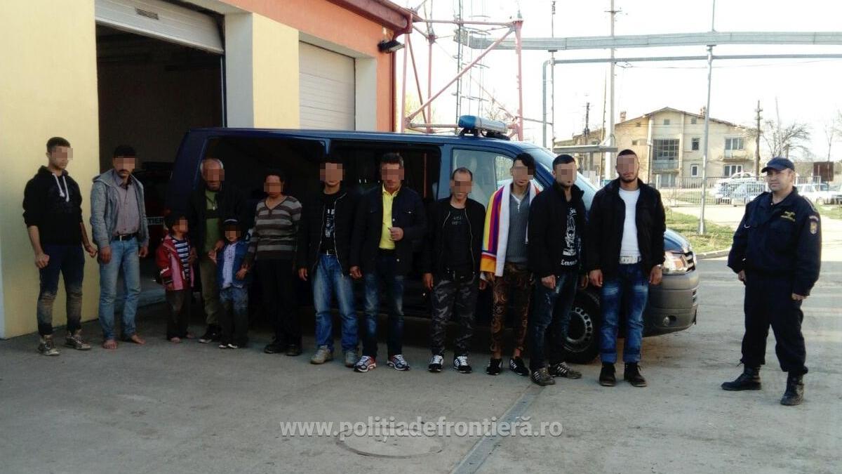 alerta la granitele romaniei migranti prinsi cand incercau sa intre ilegal in tara