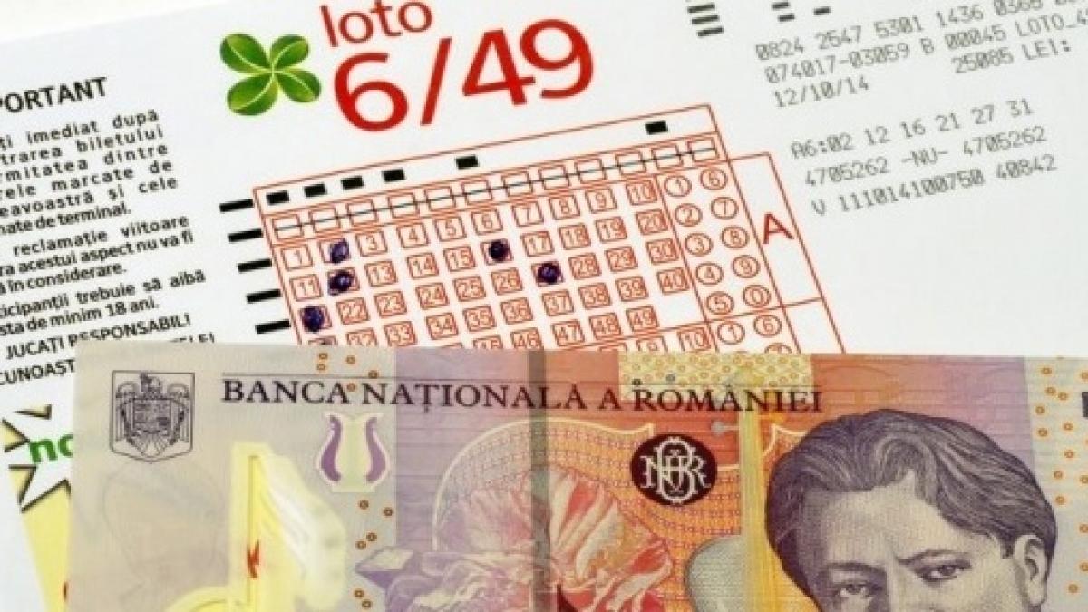 loto 6 din 49 loto 5 din 40 joker si noroc report de peste un milion de euro la loto 6 49