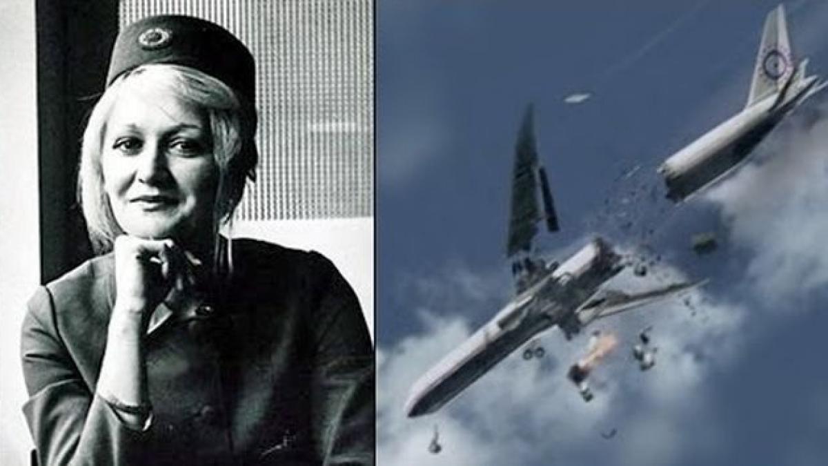 povestea insotitoarei de zbor care a supravietuit unei caderi de la peste 10 000 de metri fara