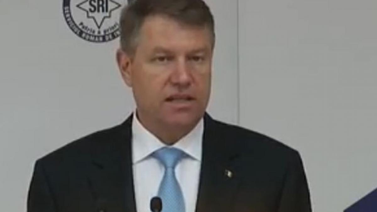 sri isi prezinta bilantul pe 2016 klaus iohannis am cerut sri echilibru si echidistanta