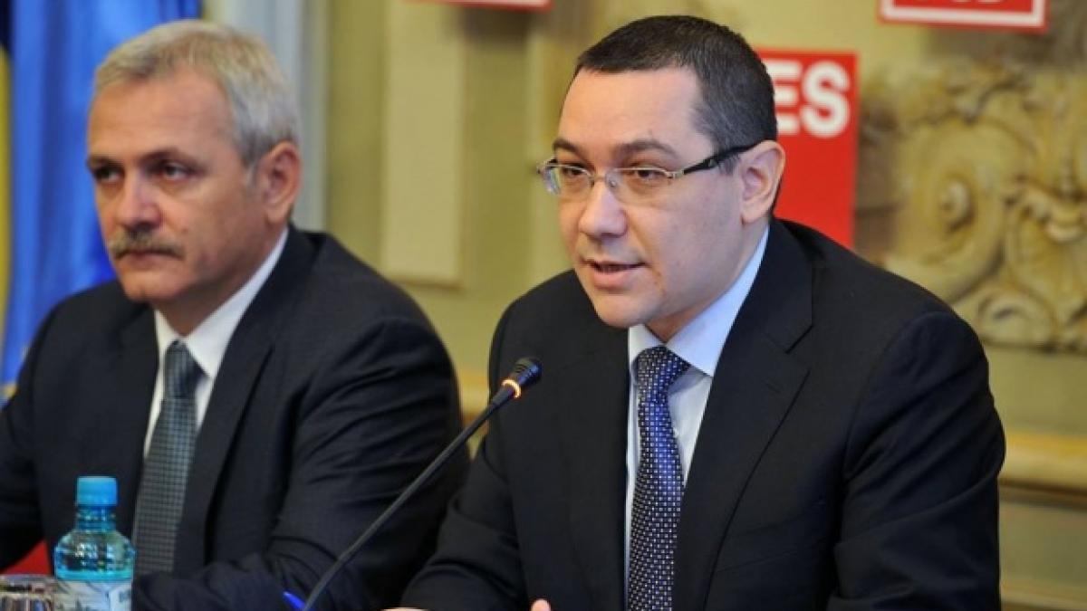 victor ponta un nou atac la liviu dragnea