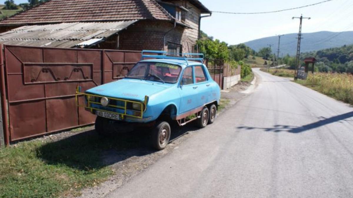 dacia cu sase roti masina minune care ara sapa si merge ca unsa chiar si pe drumurile accidentate