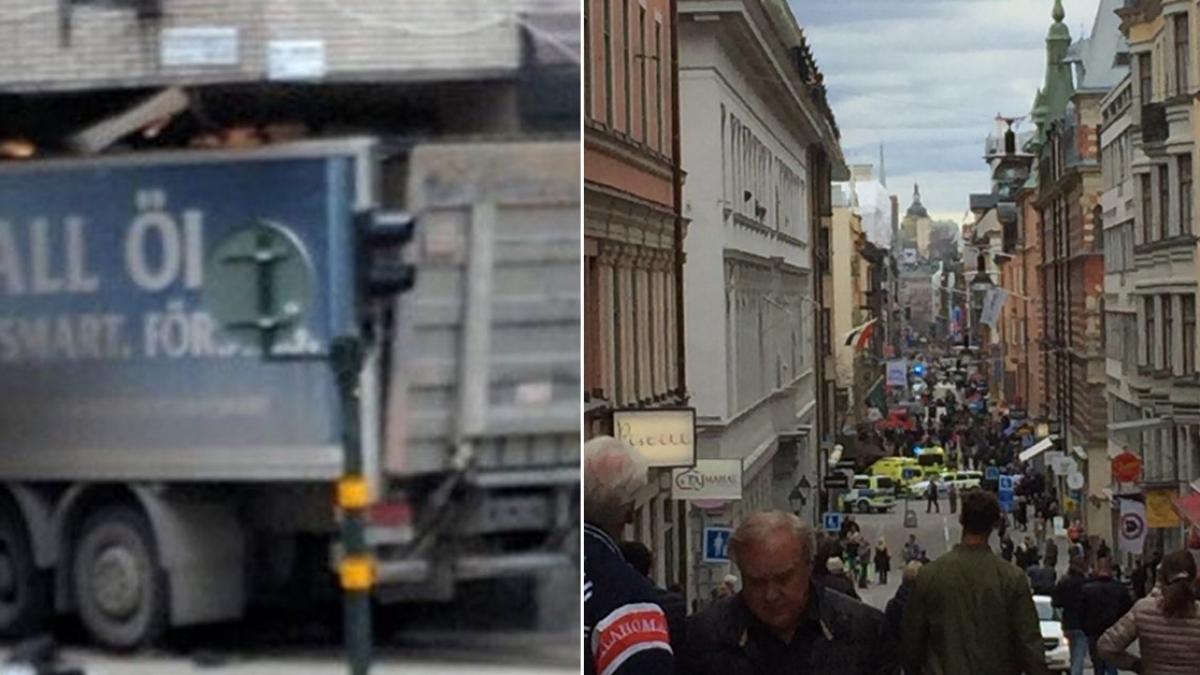 politia suedeza a anuntat ca e posibil sa fie vorba despre un atac terorist ce se intampla acum in