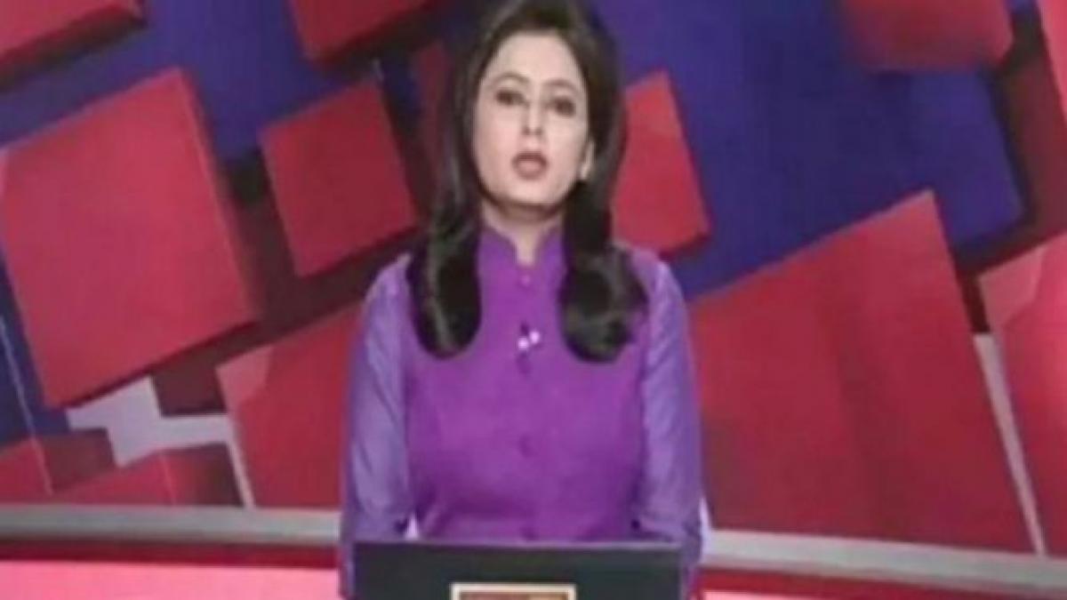 socant o prezentatoare tv si a dat seama ca sotul ei e mort chiar in timp ce prezenta o stire