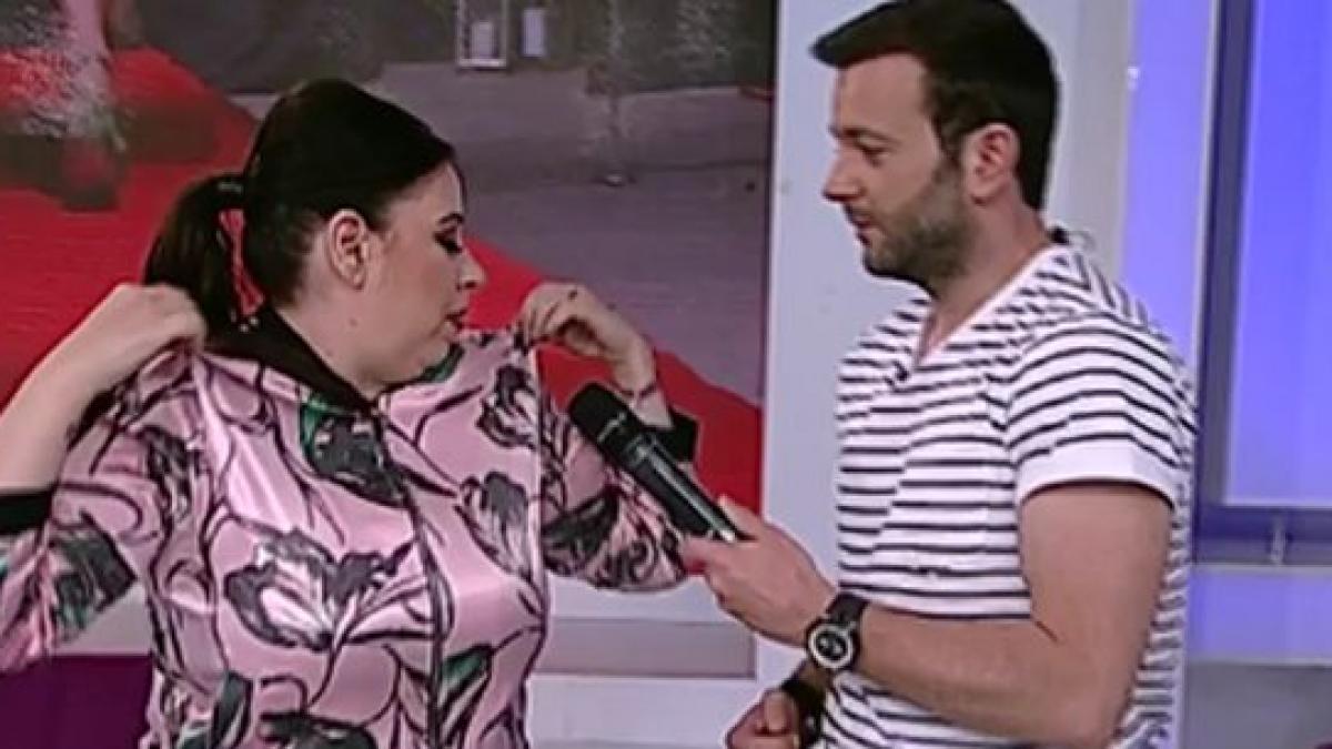 provocare pentru oana roman nimeni nu o crede ca poarta marimea 44 46 ce a facut vedeta in direct