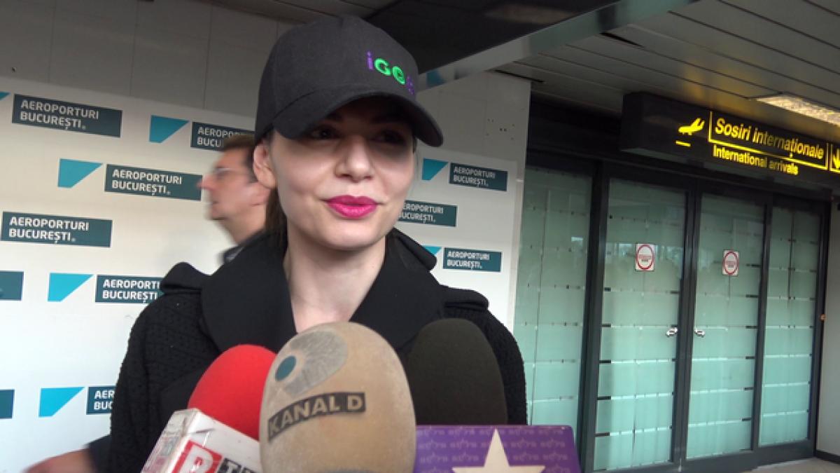 monica gabor a revenit in romania toti au ramas masca la aeroport cand a aparut asa