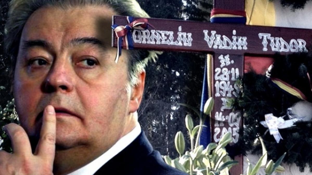 ce se intampla la momantul lui corneliu vadim tudor la mai bine de un an si jumatate de la moartea