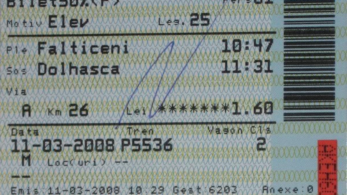 schimbare importanta cum vor putea beneficia elevii de reducere pe tren