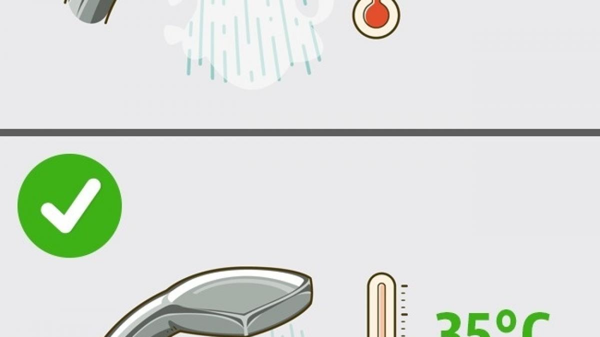 greseli uriase pe care le faci la dus