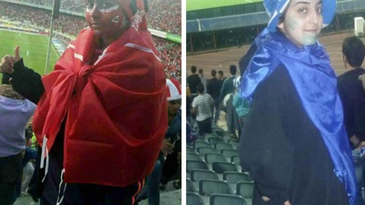 uluitor opt femei au mers la un meci de fotbal dar au fost scoase in catuse de pe stadion ce s a