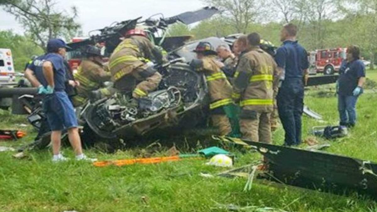 un elicopter militar s a prabusit o persoana a decedat iar alte doua sunt grav ranite