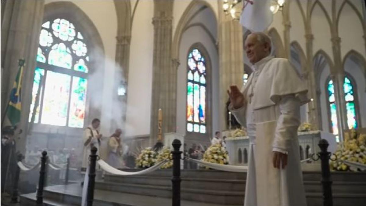 papa francis statuie in ceara cand au vazut imaginile credinciosii au ramas fara glas