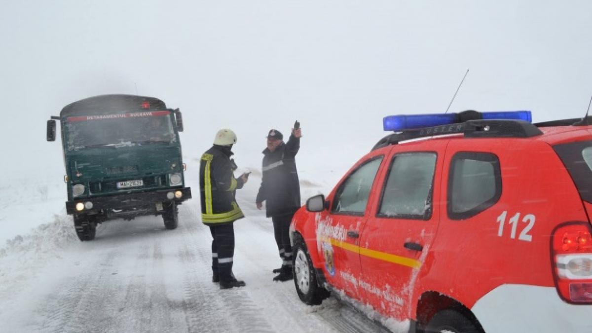 ninsoarea le da batai de cap soferilor circulatia este ingreunata pe dn11