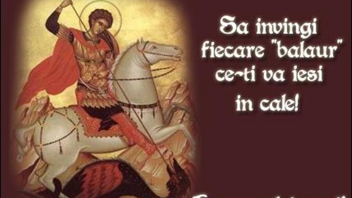 mesaje si urari de sfantul gheorghe la multi ani george si georgeta