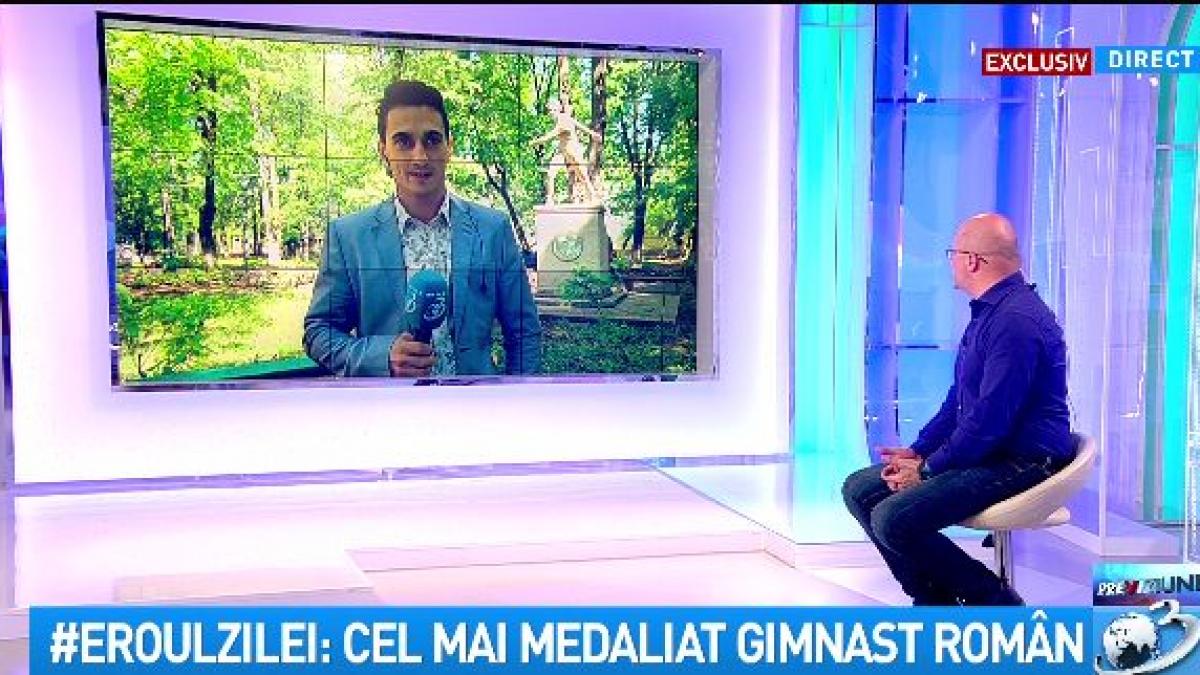 eroul zilei cel mai medaliat gimnast roman