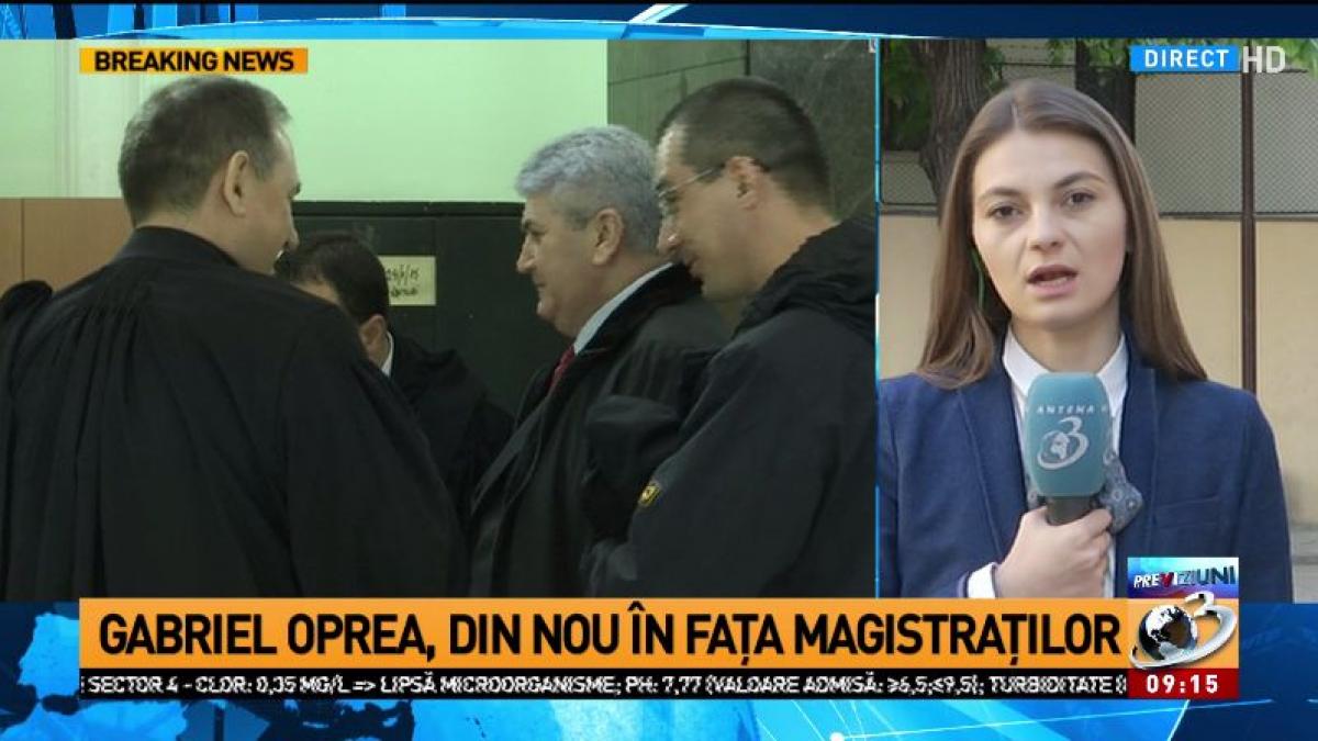 gabriel oprea din nou in fata magistratilor