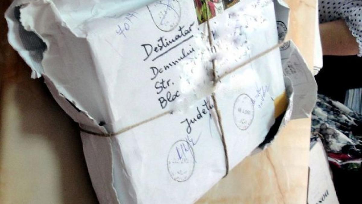 o romanca a trimis un pachet prin posta din italia spre bacau cand a coborat din avion a mers acasa
