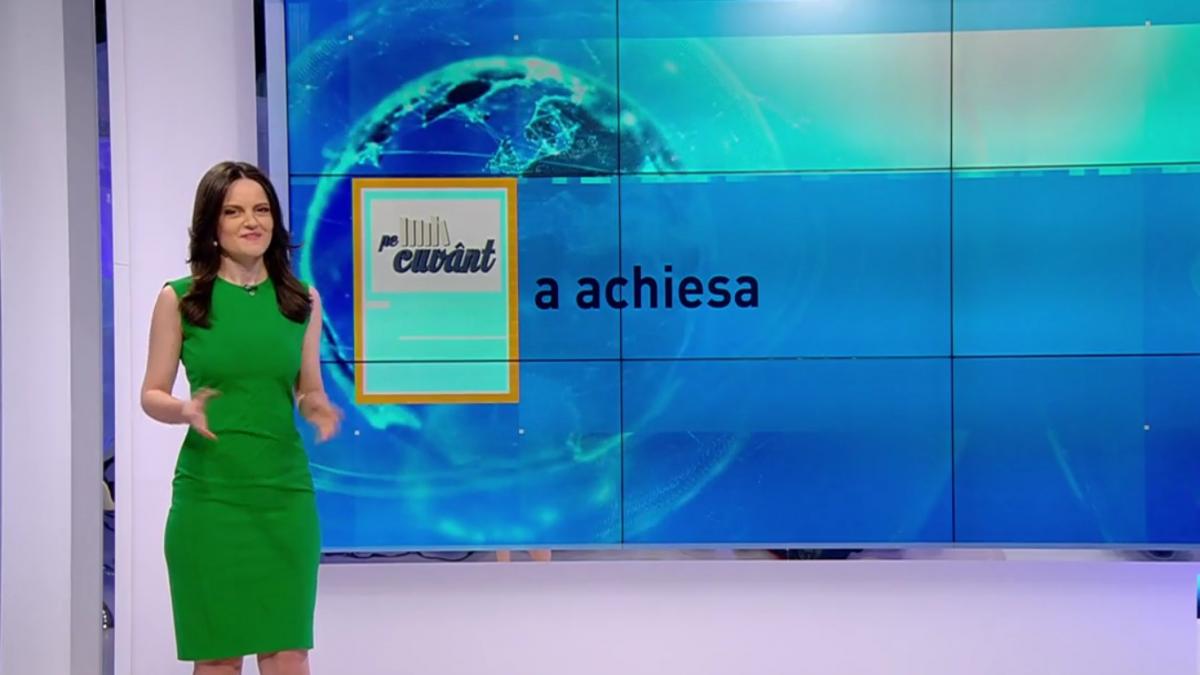 pe cuvant cu ana iorga ce inseamna de fapt a achiesa