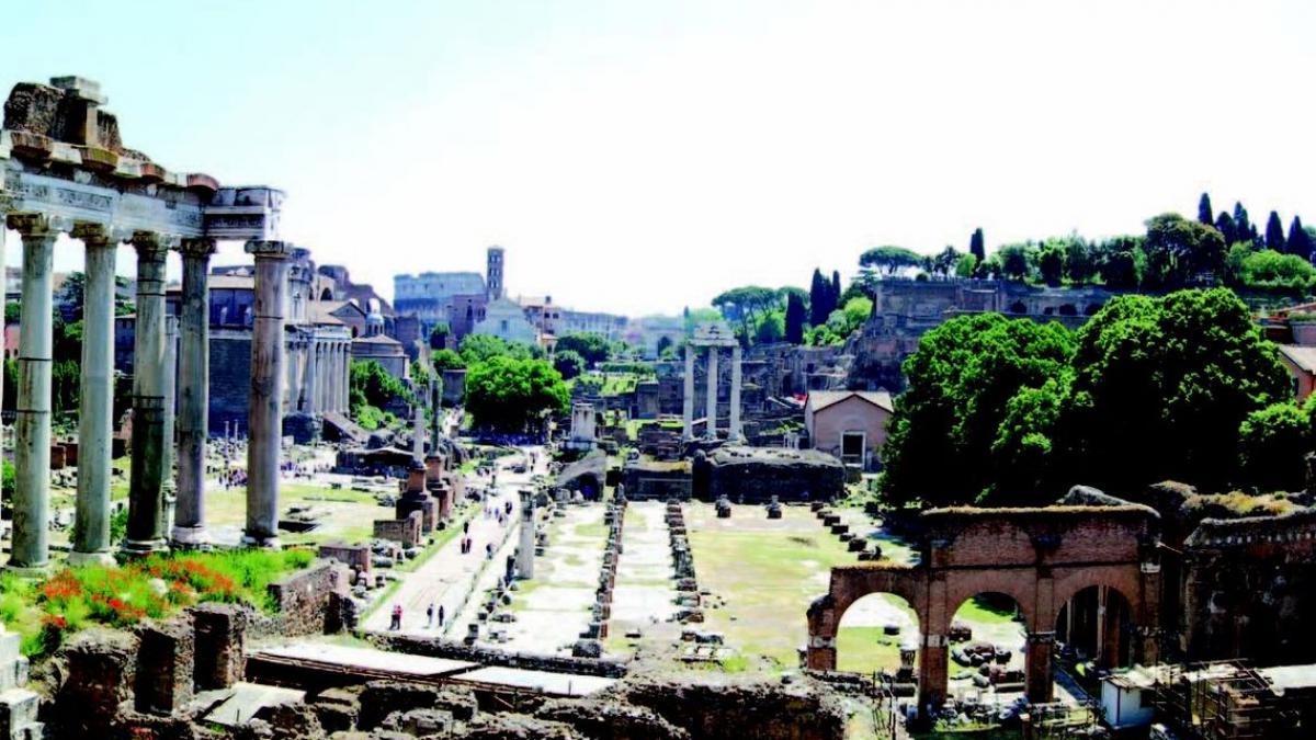 cum se explica faptul ca inima romei este plina de statui reprezentand daci