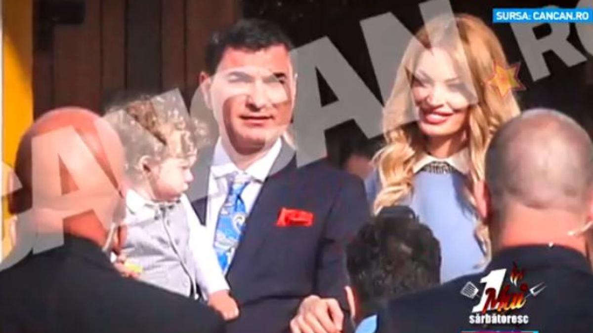 cum arata cristi borcea dupa eliberare primele imagini de la botezul copilului pe care il are cu