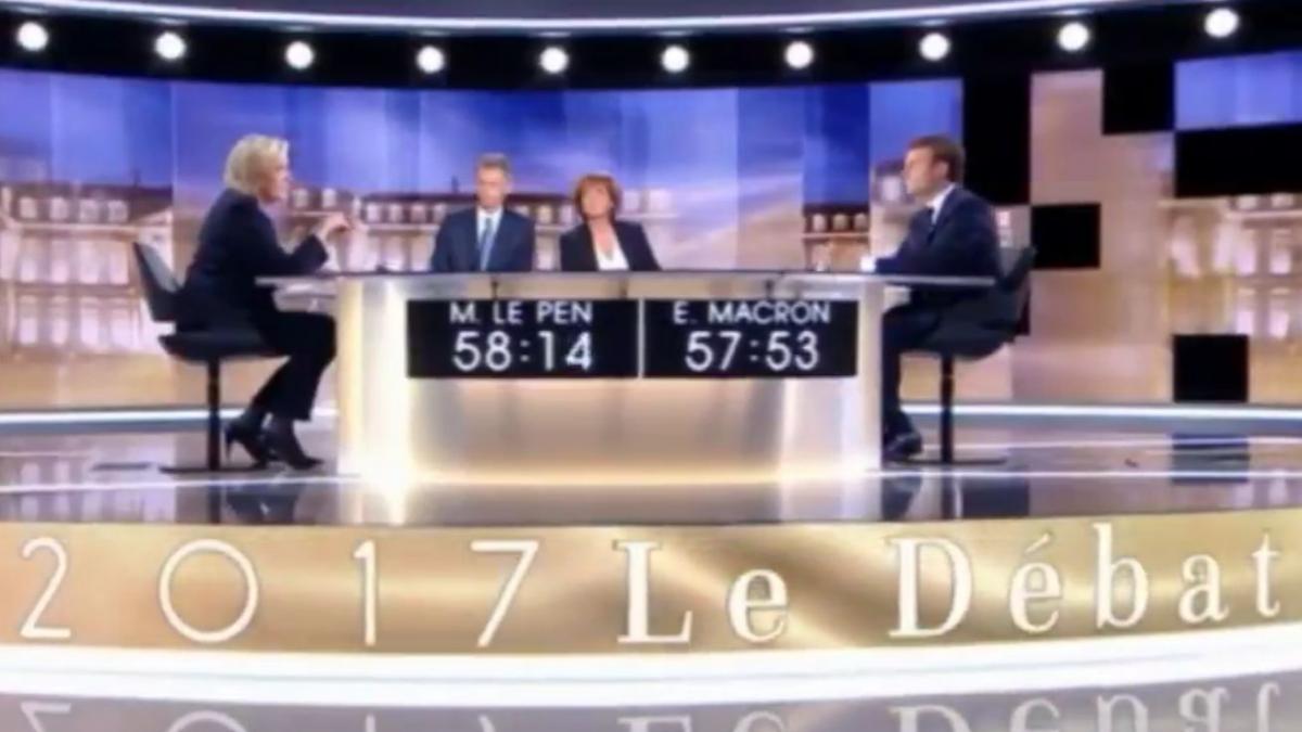 alegeri prezidentiale franta macron mai convingator ca le pen in dezbaterea televizata tensionata