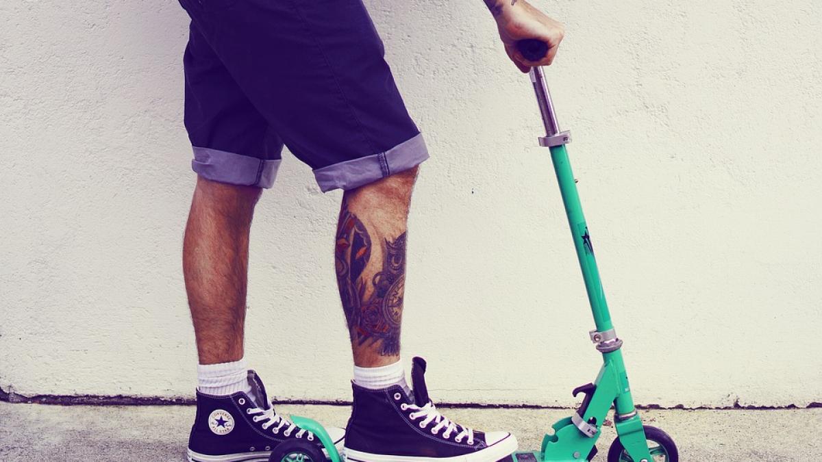 avertismentul politiei pentru cei care circula prin oras cu trotineta