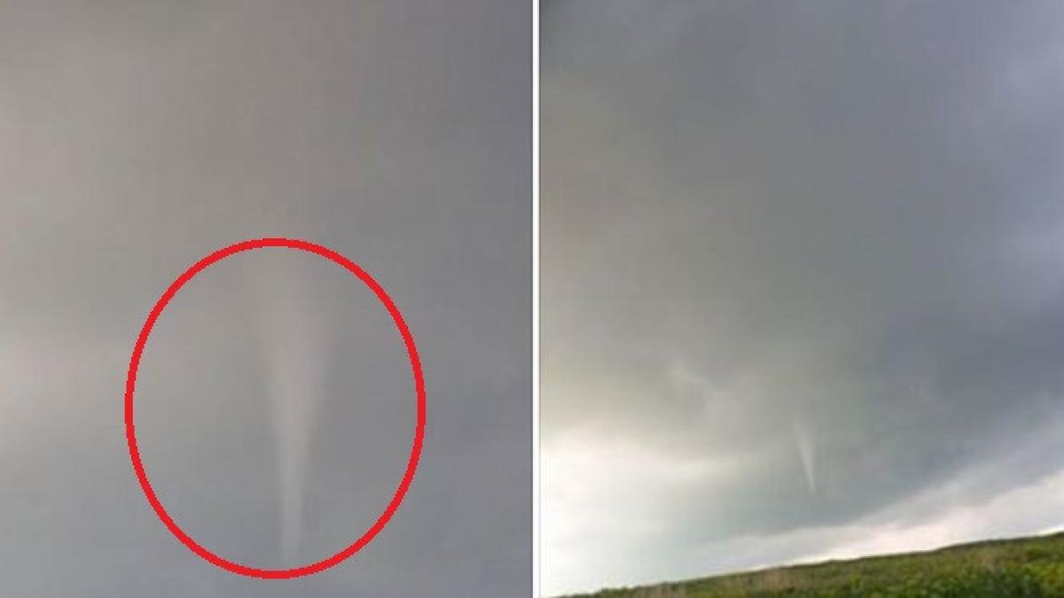 tornada in judetul timis imagini incredibile surprinse in timpul unei furtuni