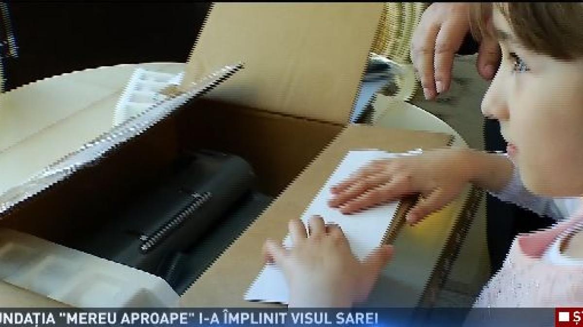 fundatia mereu aproape i a indeplinit dorinta sarei