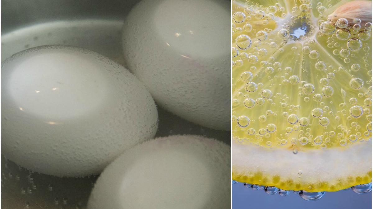 pune o felie de lamaie in apa in care fierbi ouale rezultatul e cu totul neasteptat