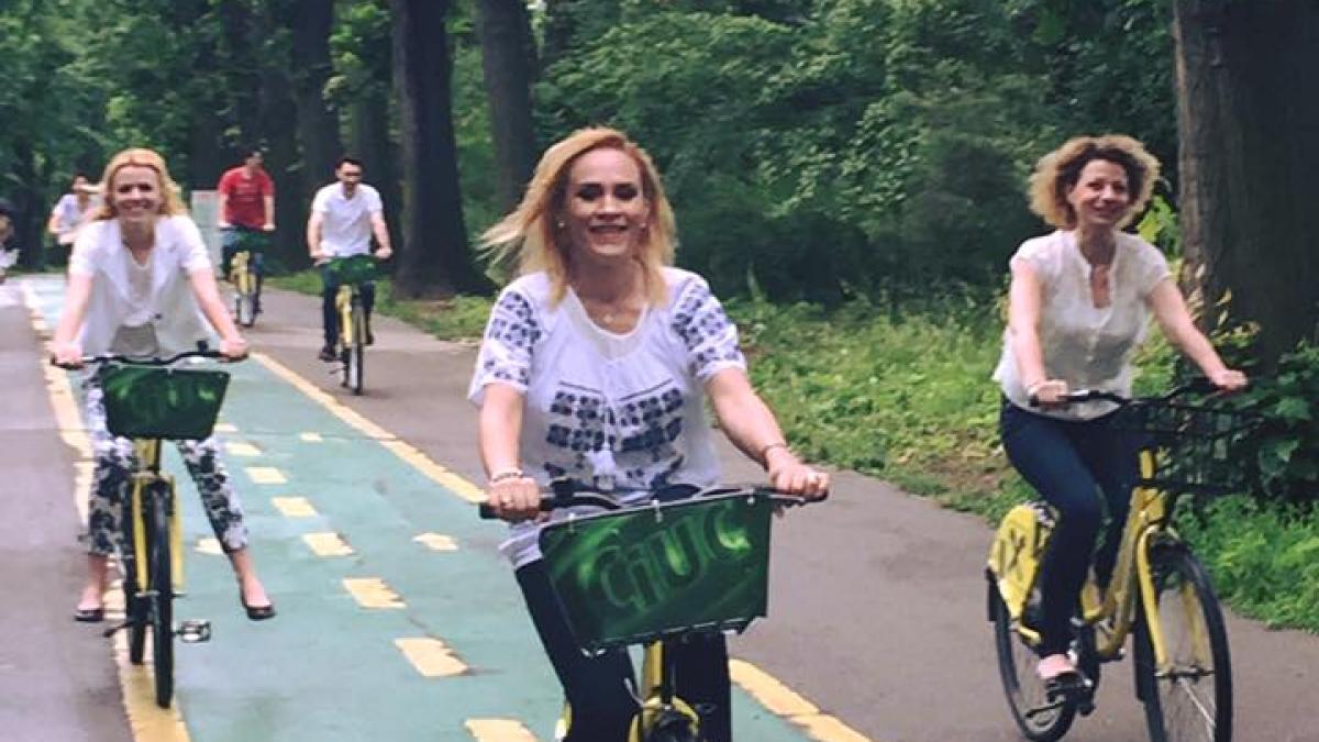 gabriela firea mersul cu bicicleta la scoala sau la serviciu trebuie sa devina in bucuresti o