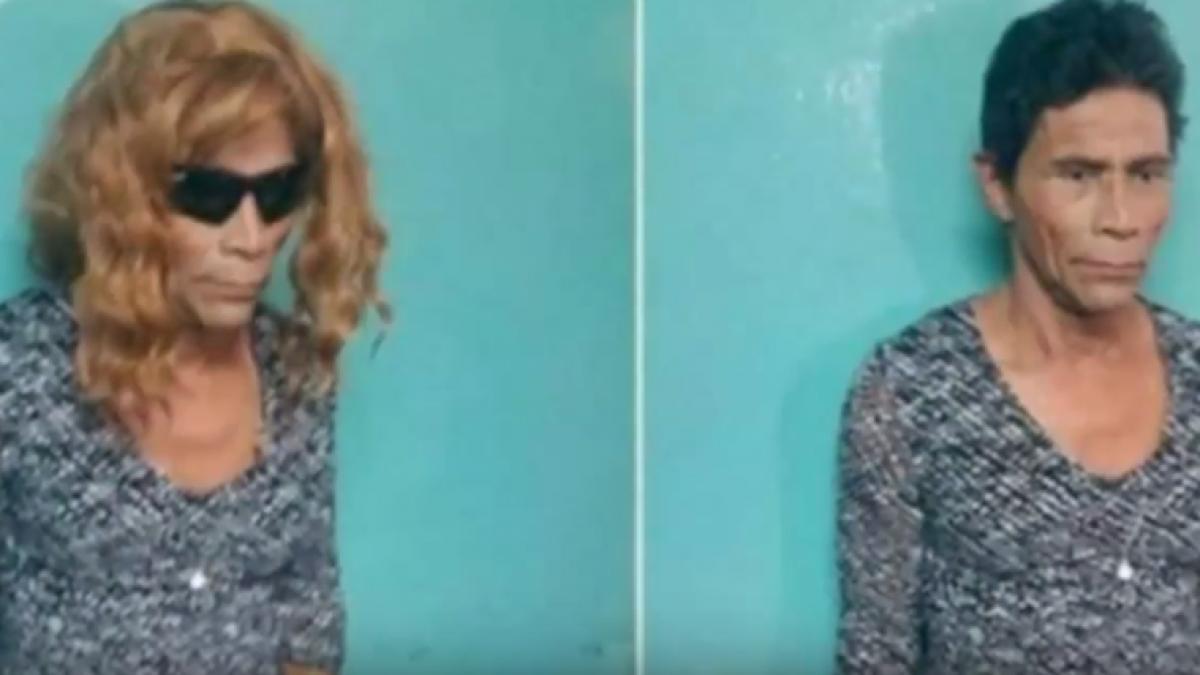 s a deghizat in femeie si a incercat sa evadeze din inchisoare video