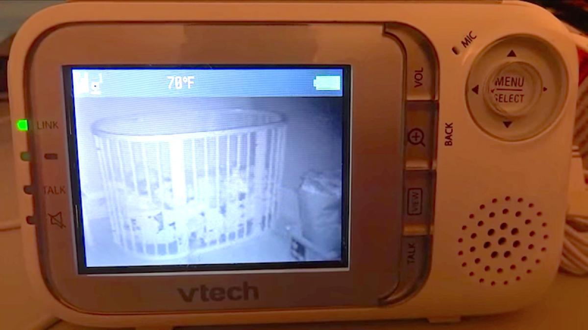 au auzit zgomote din camera copiilor cand s au uitat pe camera au ramas fara cuvinte video