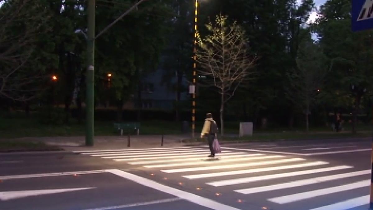 romania are prima trecere de pietoni inteligenta