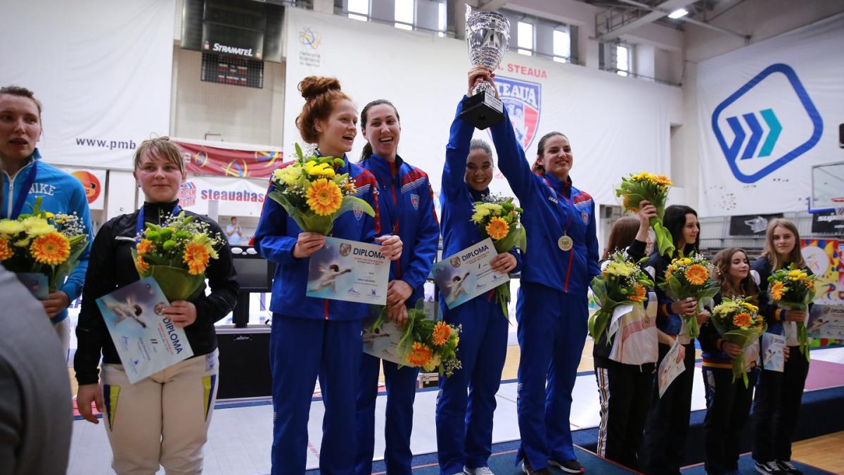 csa steaua bucuresti a castigat cupa europei la floreta feminin