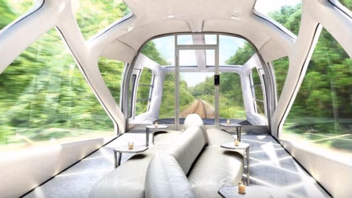 imagini spectaculoase cum arata trenul de cinci stele video