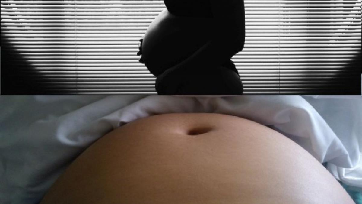 era insarcinata cu o fetita si a mers la ecograf incredibil ce aparuse in burta langa copil