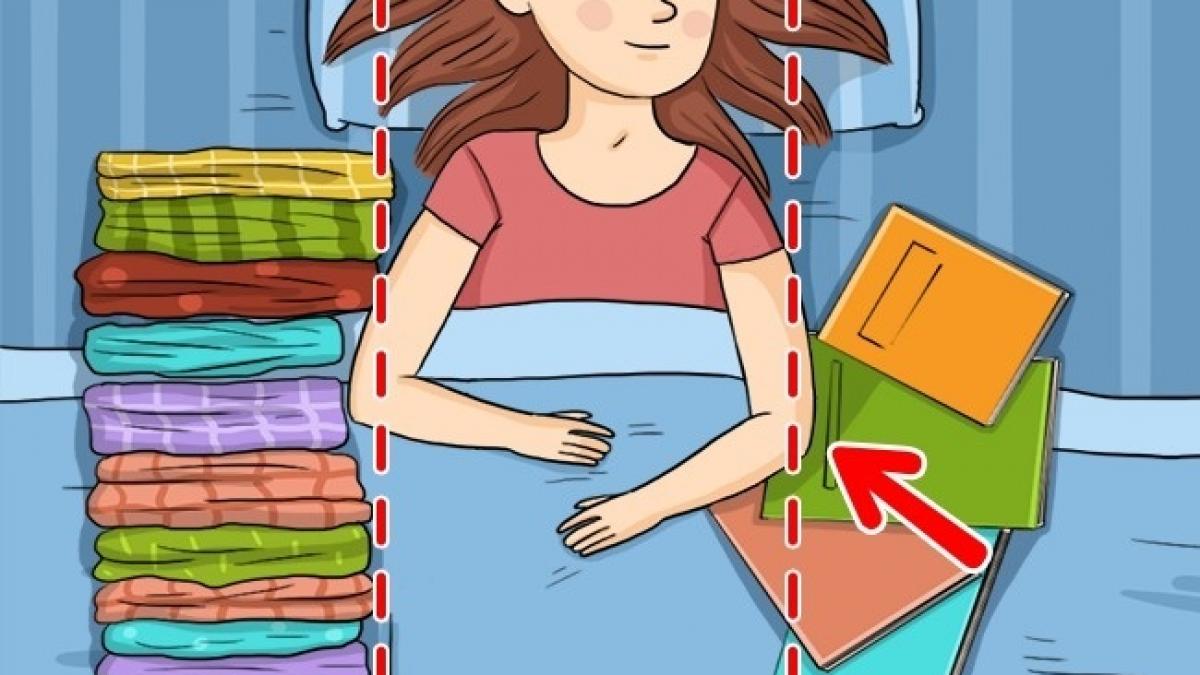 genial de ce trebuie sa dormi cu multe obiecte langa tine sigur nu stiai trucul asta