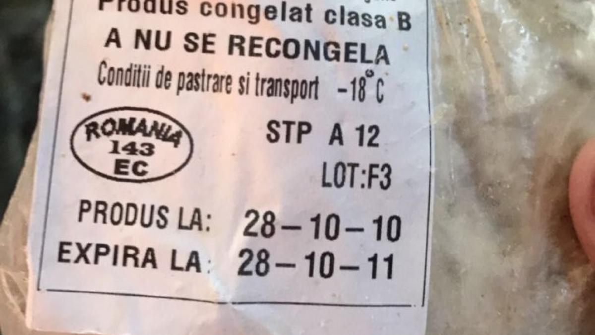 pui expirat din 2011 vandut intr un magazin din romania