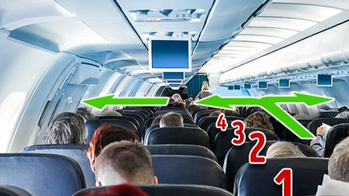 de ce trebuie sa numeri randurile cand ajungi in avion este cea mai importanta masura de siguranta
