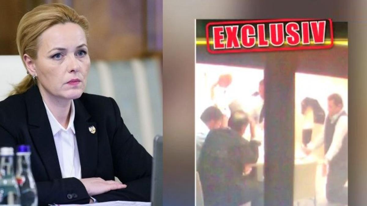ministrul de interne carmen dan cere demisia ofiterului care statea in genunchi