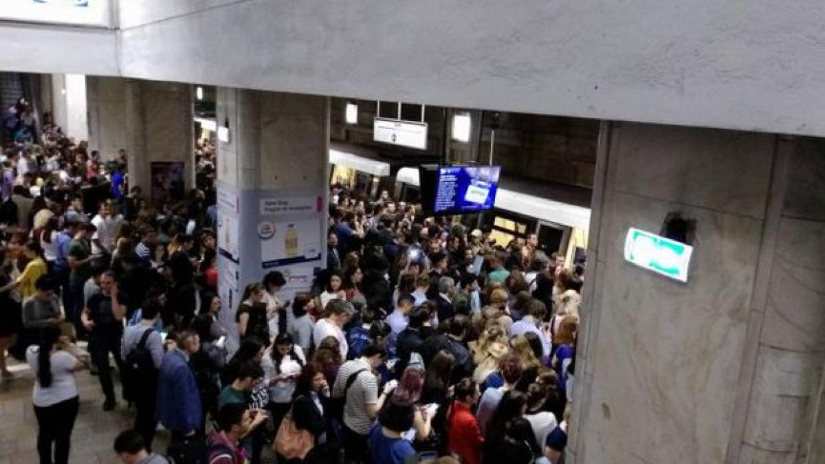 probleme la metrou in aceasta dimineata circulatia a fost ingreunata la ora de varf