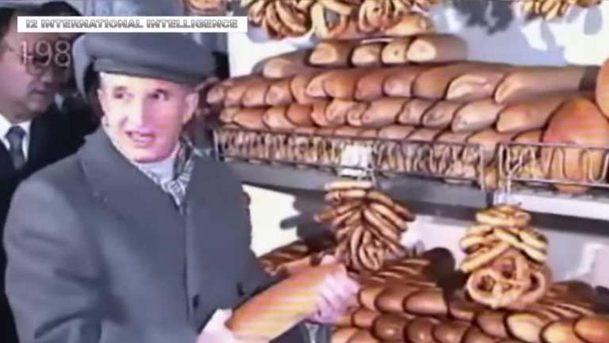 ce a cerut ceausescu in timpul unei vizite la o alimentara neaprovizionata martorii au inghetat nu