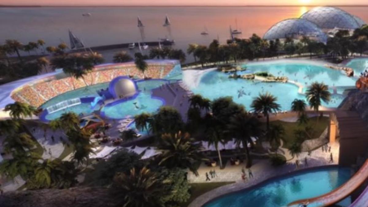 dubai construieste un nou oras pe mare video spectaculos
