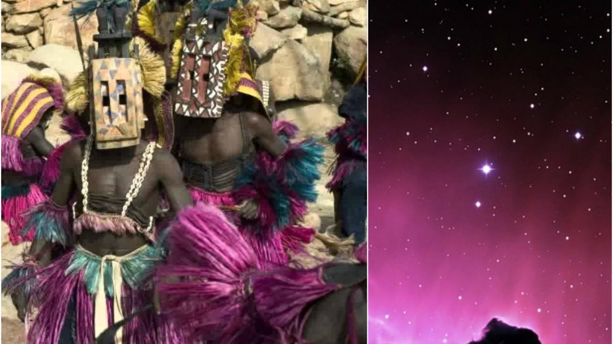 un trib din africa stie de existenta unei stele indepartate vizibile doar cu un telescop performant