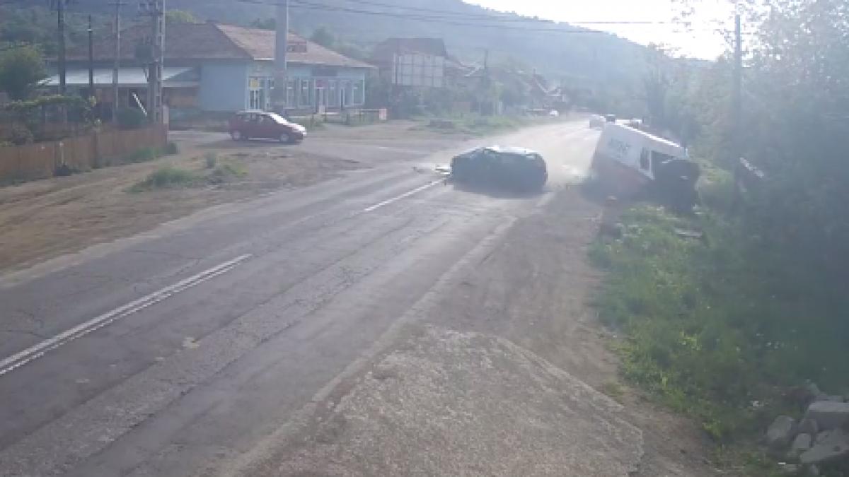 incident straniu in neamt a fost implicat intr un accident in timp ce pleca din spitalul in care a