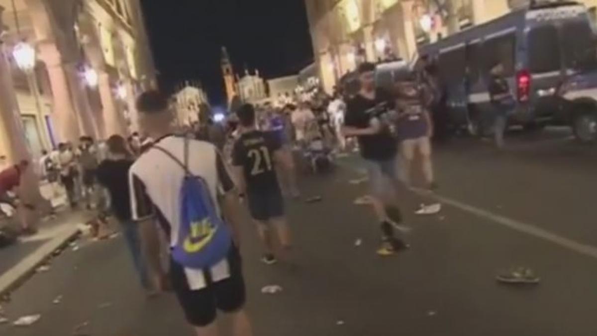 1 000 de raniti la torino in timpul finalei ligii campionilor a fost haos din cauza unor focuri de