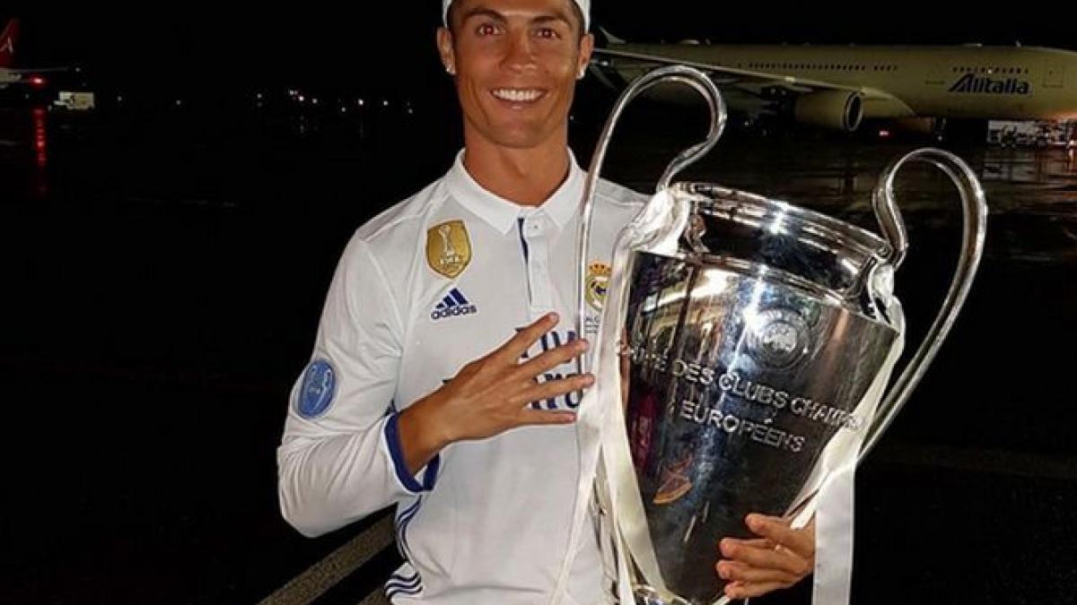 ce a strigat cristiano ronaldo spre camere dupa ce a dat primul gol in finala champions league video
