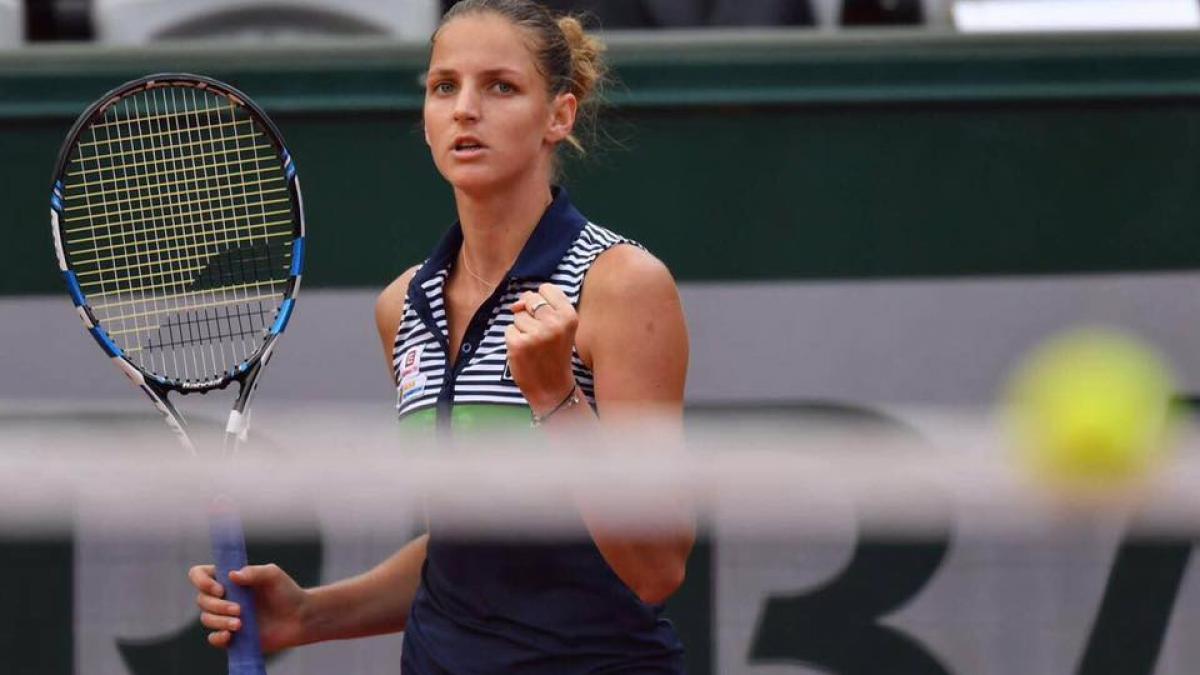 karolina pliskova dupa ce a fost invinsa de simona halep cu jocul de azi as fi batut 99 din fete
