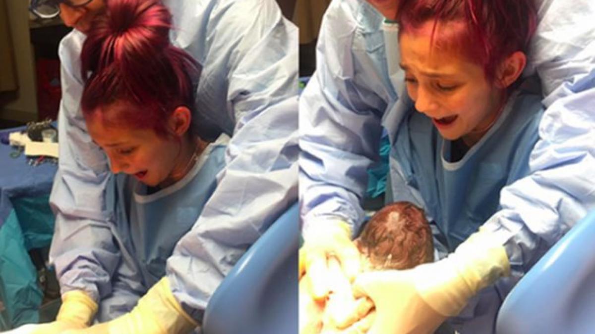 mama ei era in chinurile facerii fetita de 12 ani a apasat o pe burta apoi ceva incredibil s a