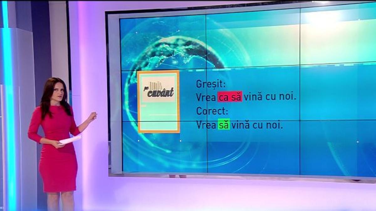 pe cuvant cu ana iorga folosirea corecta a gruparii ca sa